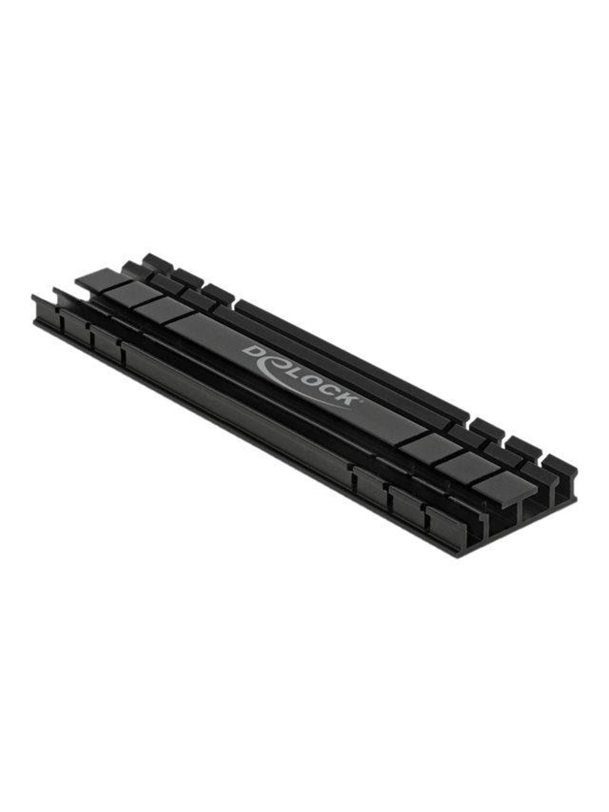 DeLOCK Heatsink flat 100 mm for M.2 module black