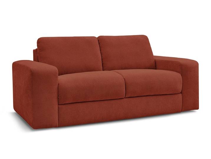 Bettsofa BOBOCHIC IBIZA Stoff mit Textur orange