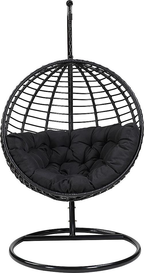 Hängesessel - Polyrattan - Schwarz - BONTOC von MYLIA