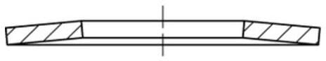 DIN 2093 Tellerfeder Stahl 200x112,0x14,0mm ; Industrial Quality Supplies (020930002011214)