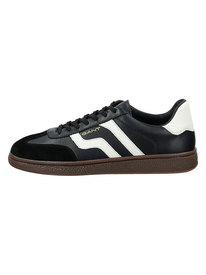 GANT Footwear Leder-Sneakers "Cuzmo" in Schwarz - 40