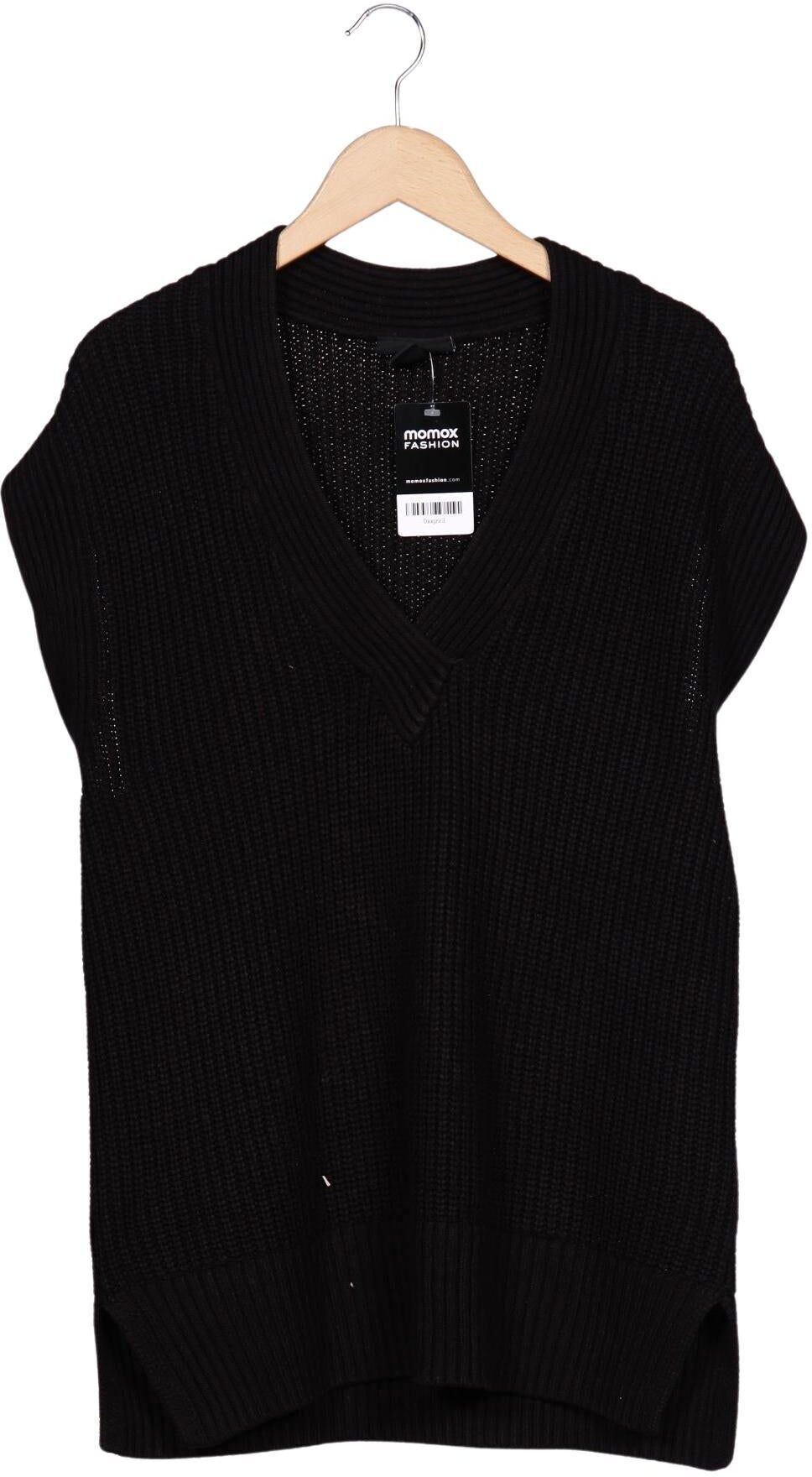 Monki Damen Pullover, Schwarz, Gr. XS, Synthetik - Second Hand