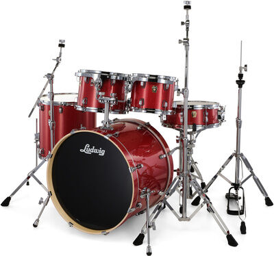 "Ludwig Evolution 20"" Crimson Sparkle Crimson Sparkle"