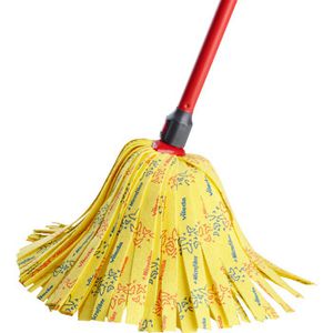 Vileda Bodenwischer SuperMocio Soft 110483, Wischmopp mit Moppkopf