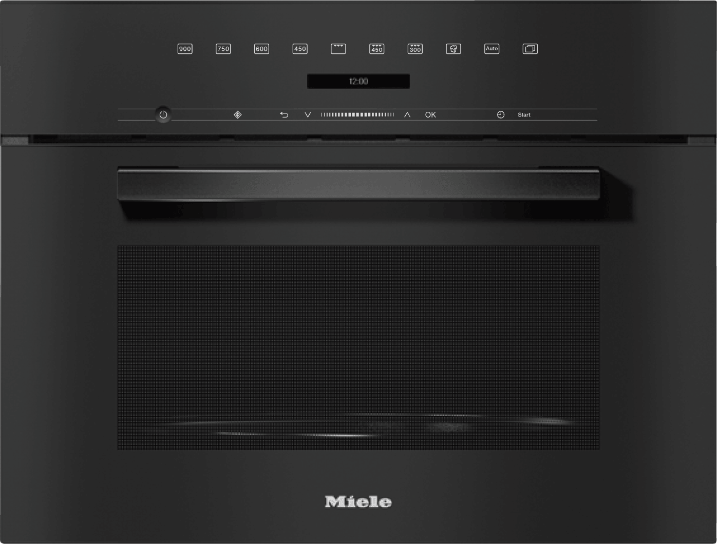 Miele M7244TC Einbau-Mikrowelle 900 W Größe: maxi Grill (Schwarz) 11103650