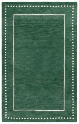 SAFAVIEH Handmade Bella Alverta Dotted Border Wool Rug