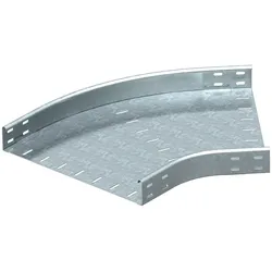 OBO Bettermann Vertr Bogen 45 horizontal, rund 7066406