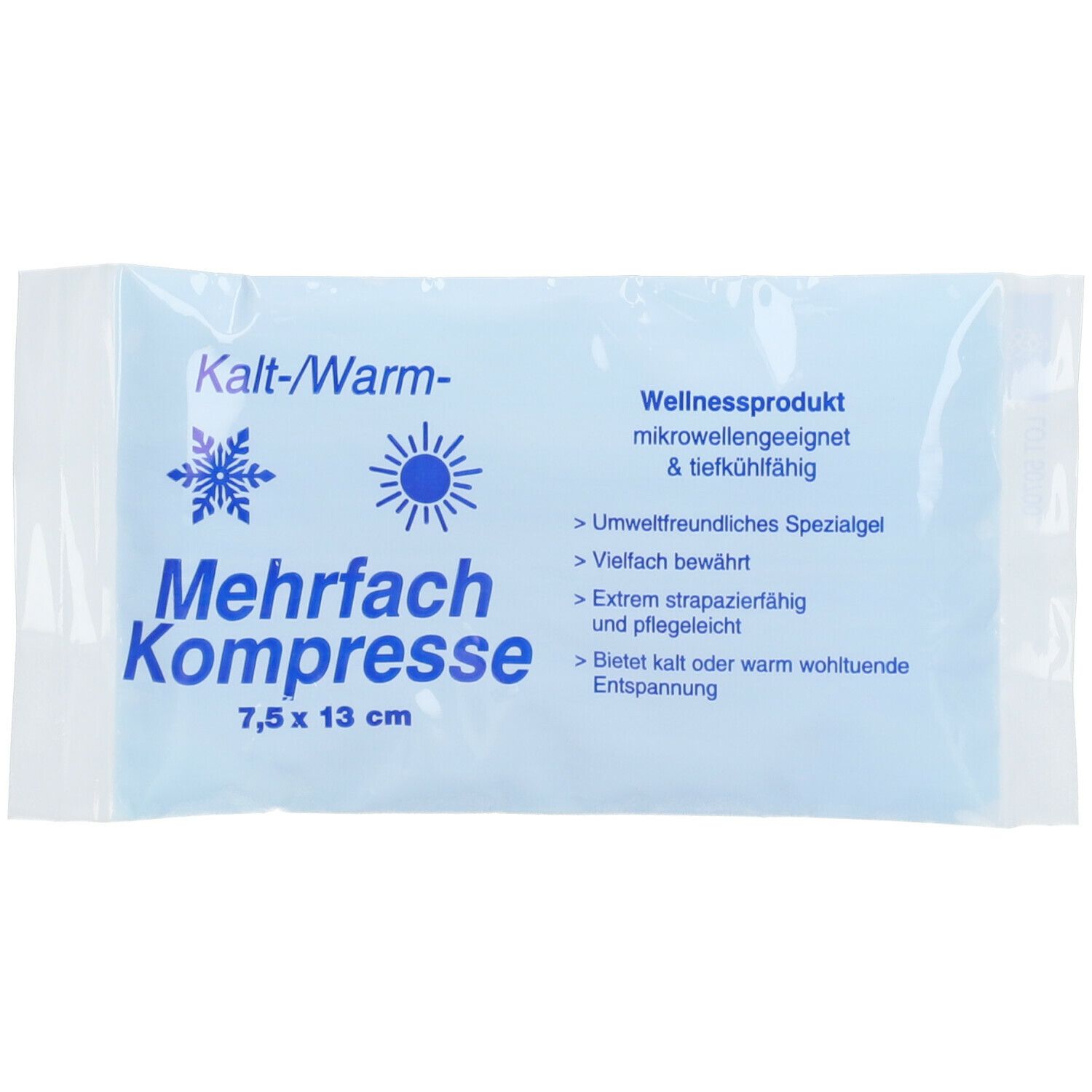 Kalt-Warm Kompresse 7,5x13 cm 1 St Kompressen