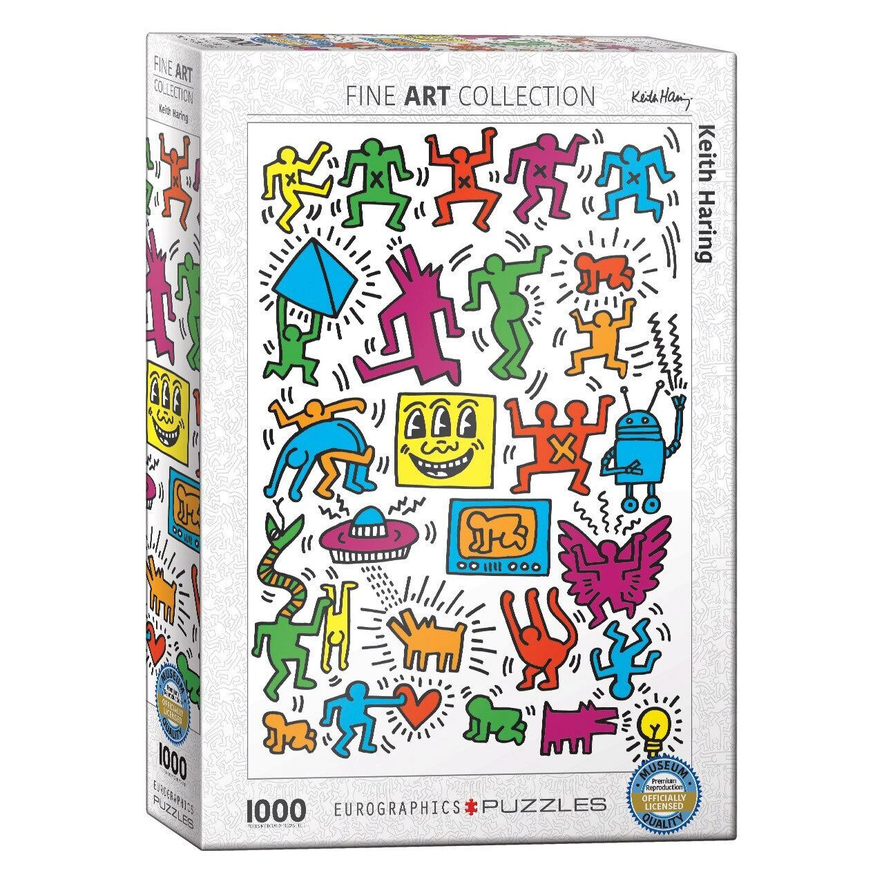 Keith Haring collage puzzel van 1000 stukjes