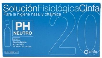 Cinfa Physiological Solution 20 Units