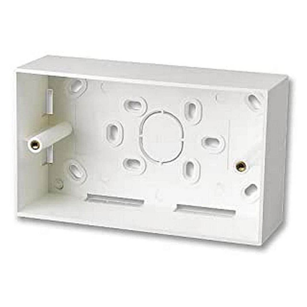 Lindy Surface wall box double UK (60524)