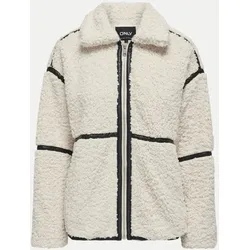 Teddyjacke Paris Weiß L