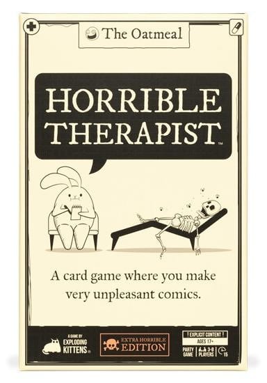 Asmodee Exploding Kittens: Horrible Therapist, Extra Horrible Editie Kaartspel