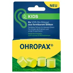OHROPAX Kids Silikon Vor-Ohr Stöpsel 8 St