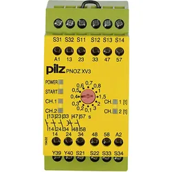 Pilz Not-Aus-Schaltgerät 3/24VDC 3n/o 2n/o t PNOZ XV3 #774542