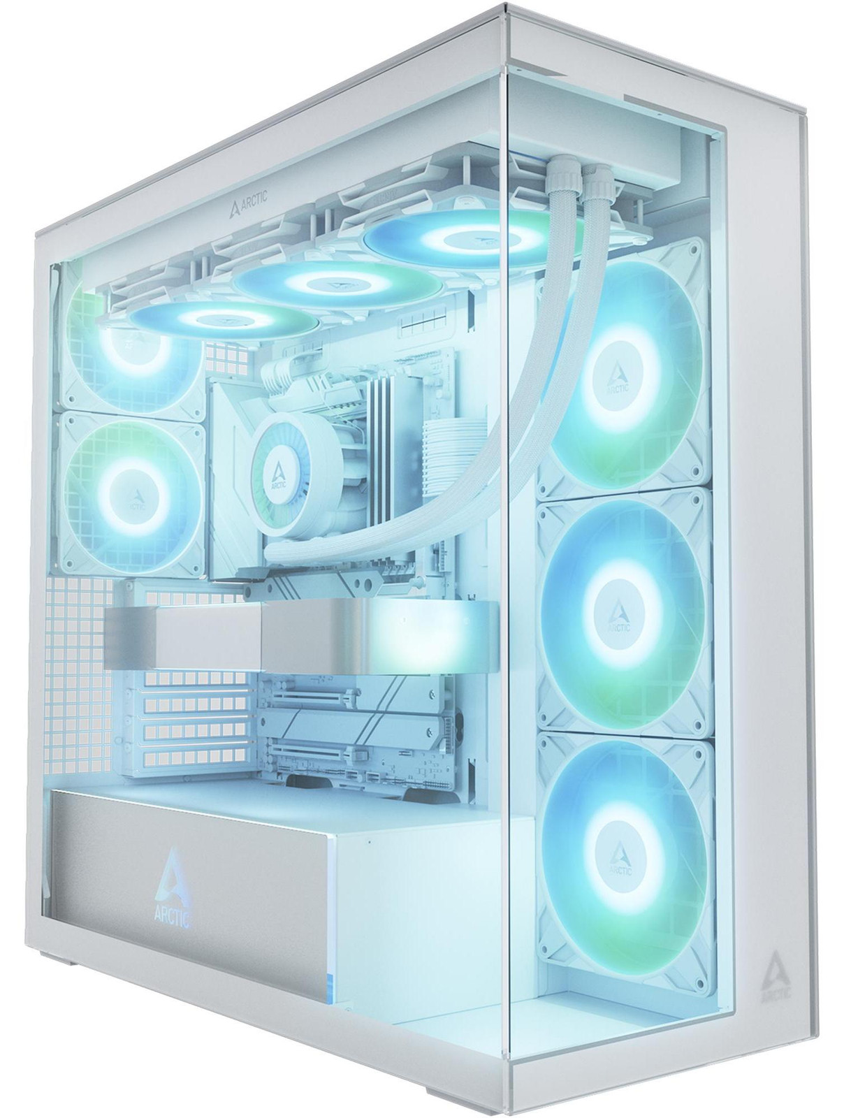 Arctic ACPCC00014A ARCTIC Geh Xtender, wit, zonder verticale GPU-bevestiging