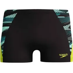 SPEEDO Badehose Mens END+ MAX Splice Aquashort, Größe 5 in Schwarz Schwarz