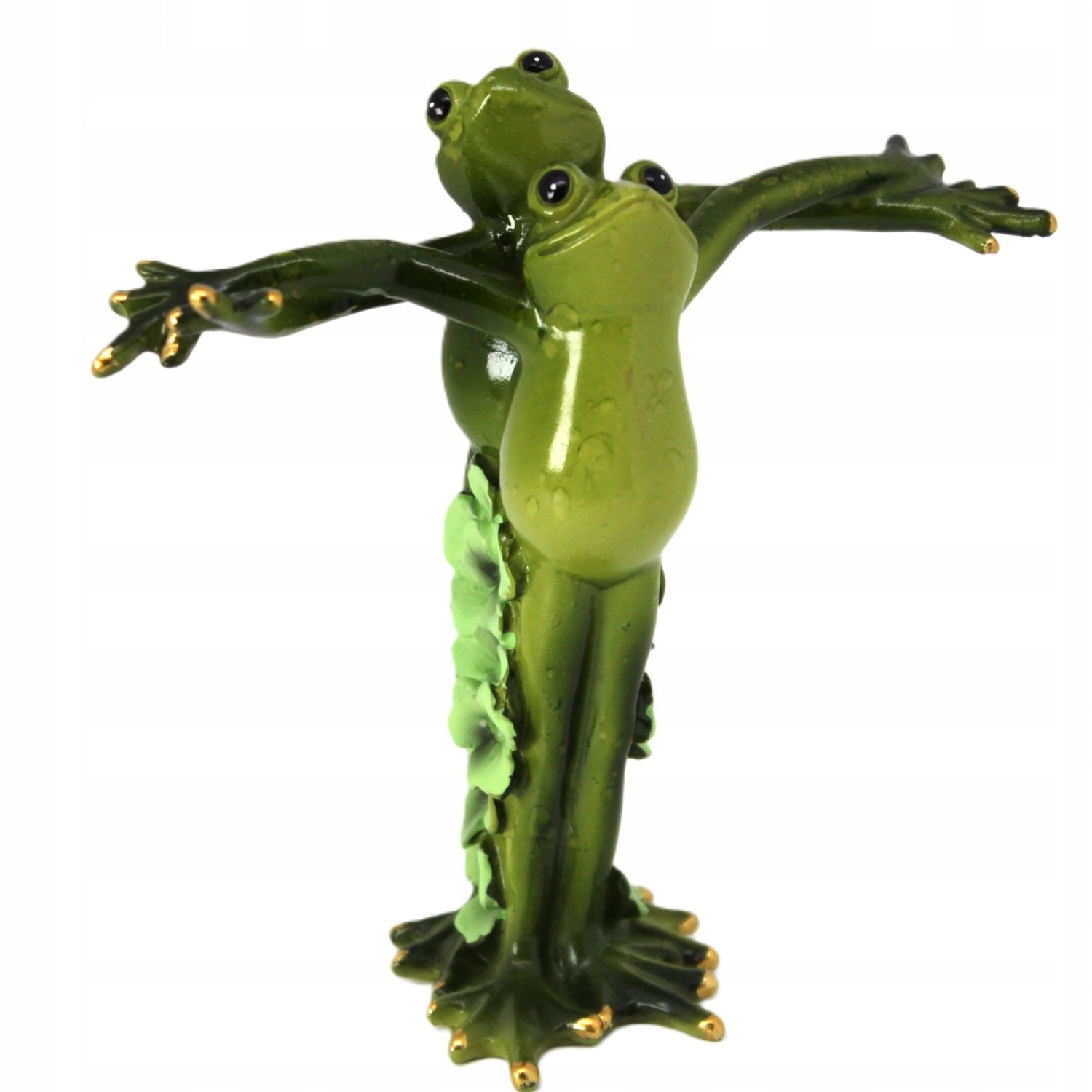 Decoratieve Figuur Verliefd Kikkerpaar Titanic