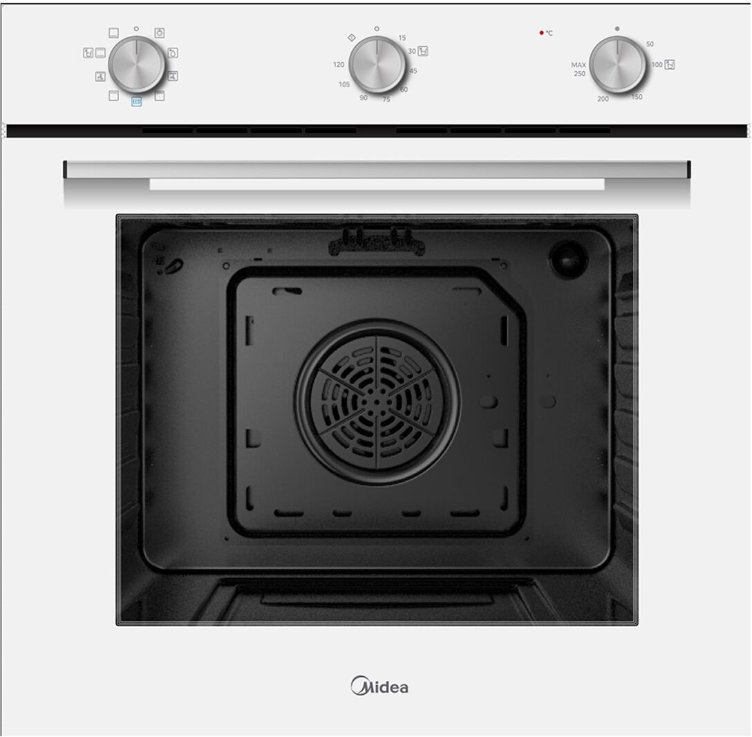 Midea Horno multifunción hidrolítico 70 litros - MBOG2M2-M5M80WH. Blanco