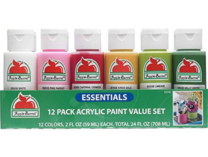 Apple Barrel Acrylverf, Multi, 59 ml (Pack van 12)