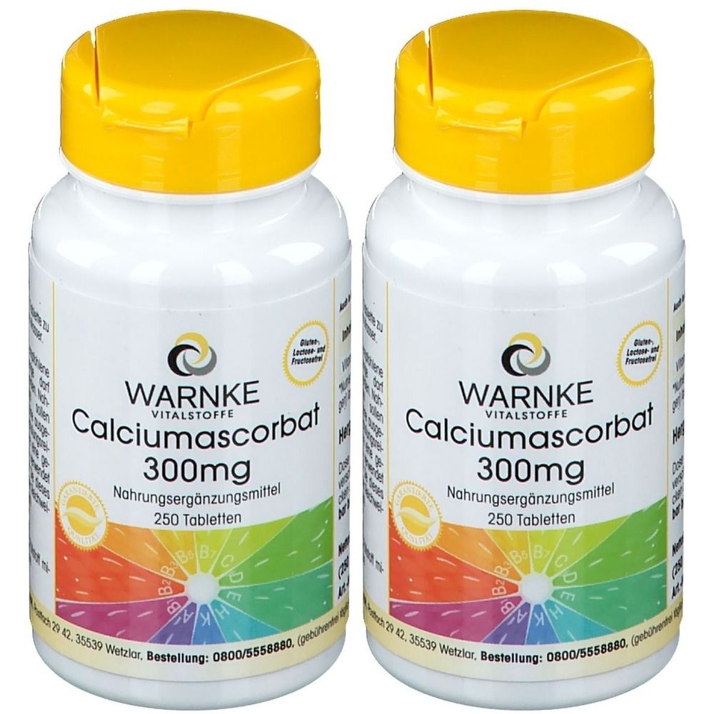 Calciumascorbat 300 mg Tabletten 2x 2x250 St