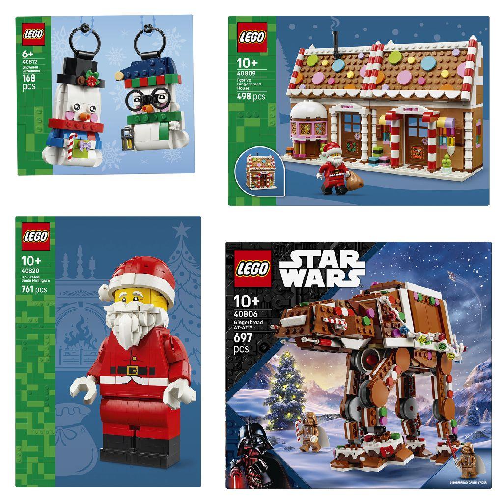 Disp. Lego Christmas 15dlg 4ass