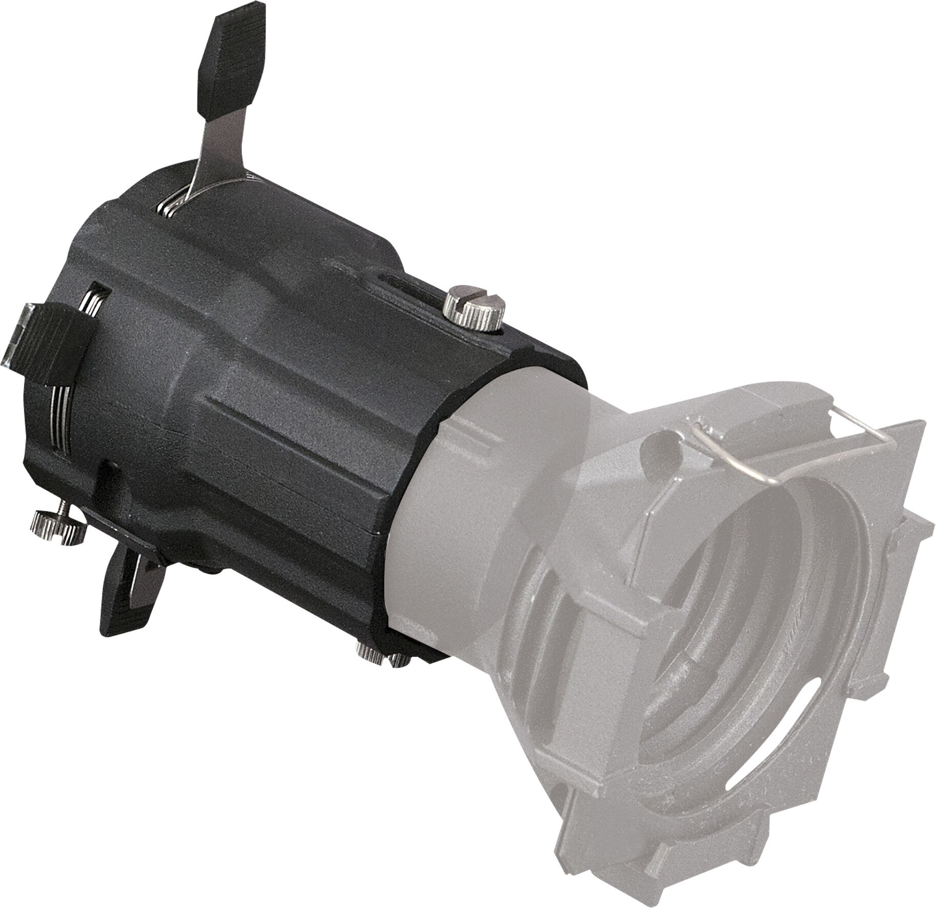 Showtec Shutter Barrel Für Performer Profile Mini Schwarzer Aluminium-Shutter Barrel Mit 4 Manuell
