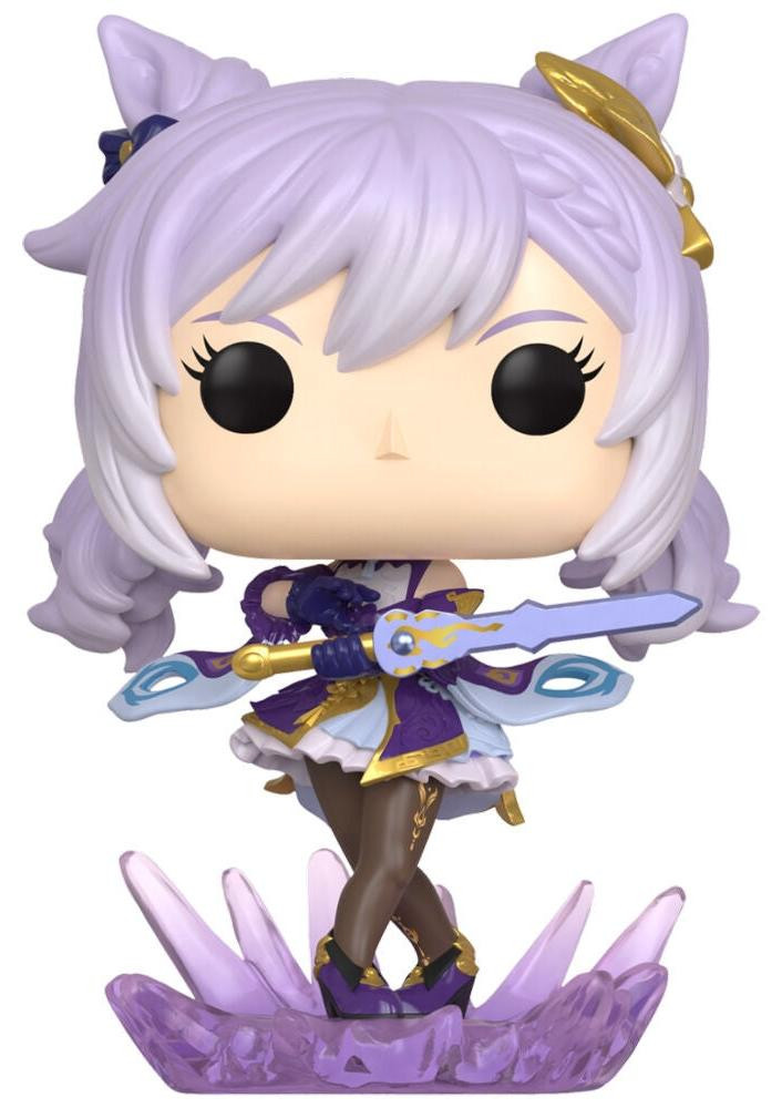 Northix Genshin Impact Keqing POP-figuur, 4-inch verzamelobject
