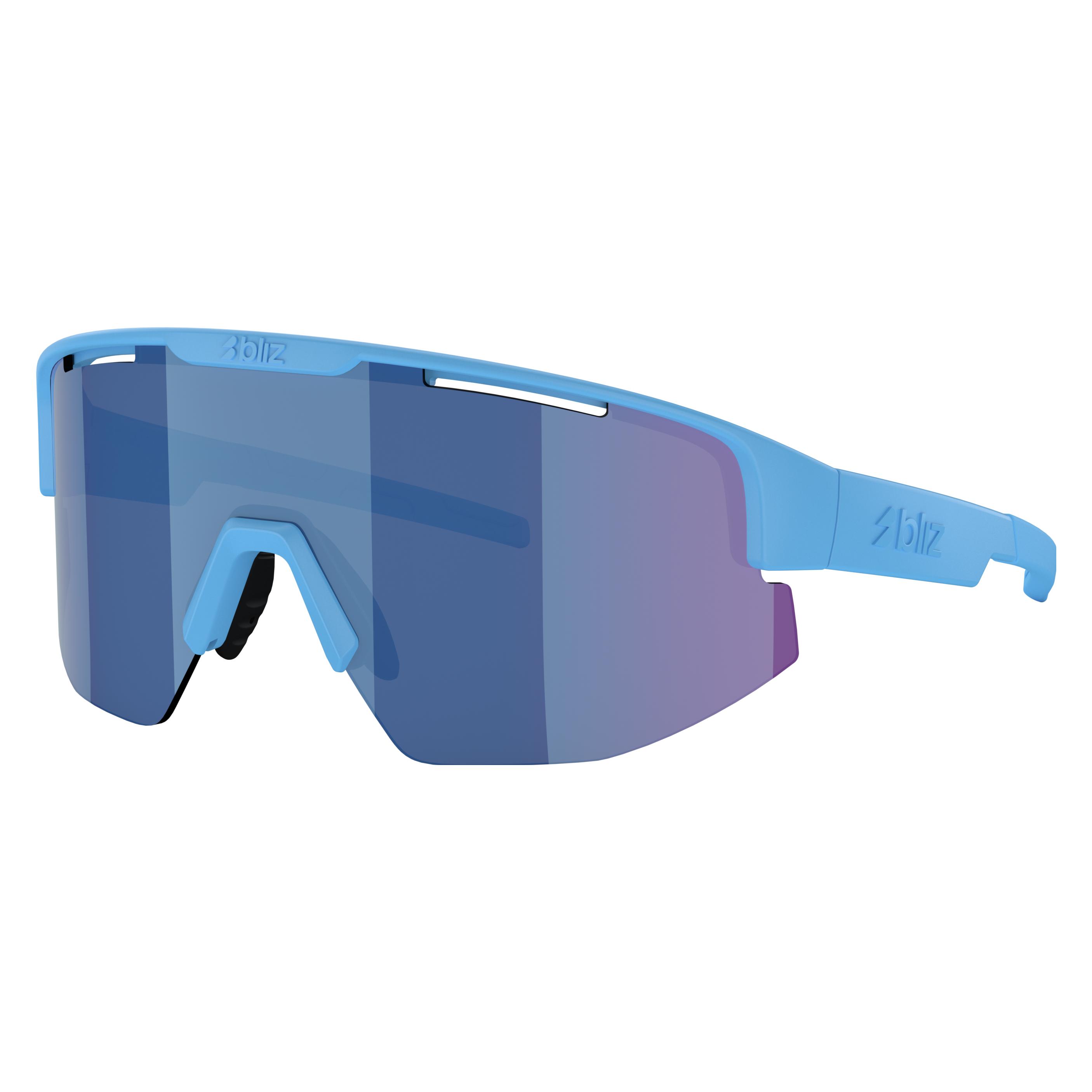 Bliz Matrix - Sonnenbrille (Matt Blue, Anthracite Blue Mirror, Blau) (0ZB7004-700420)