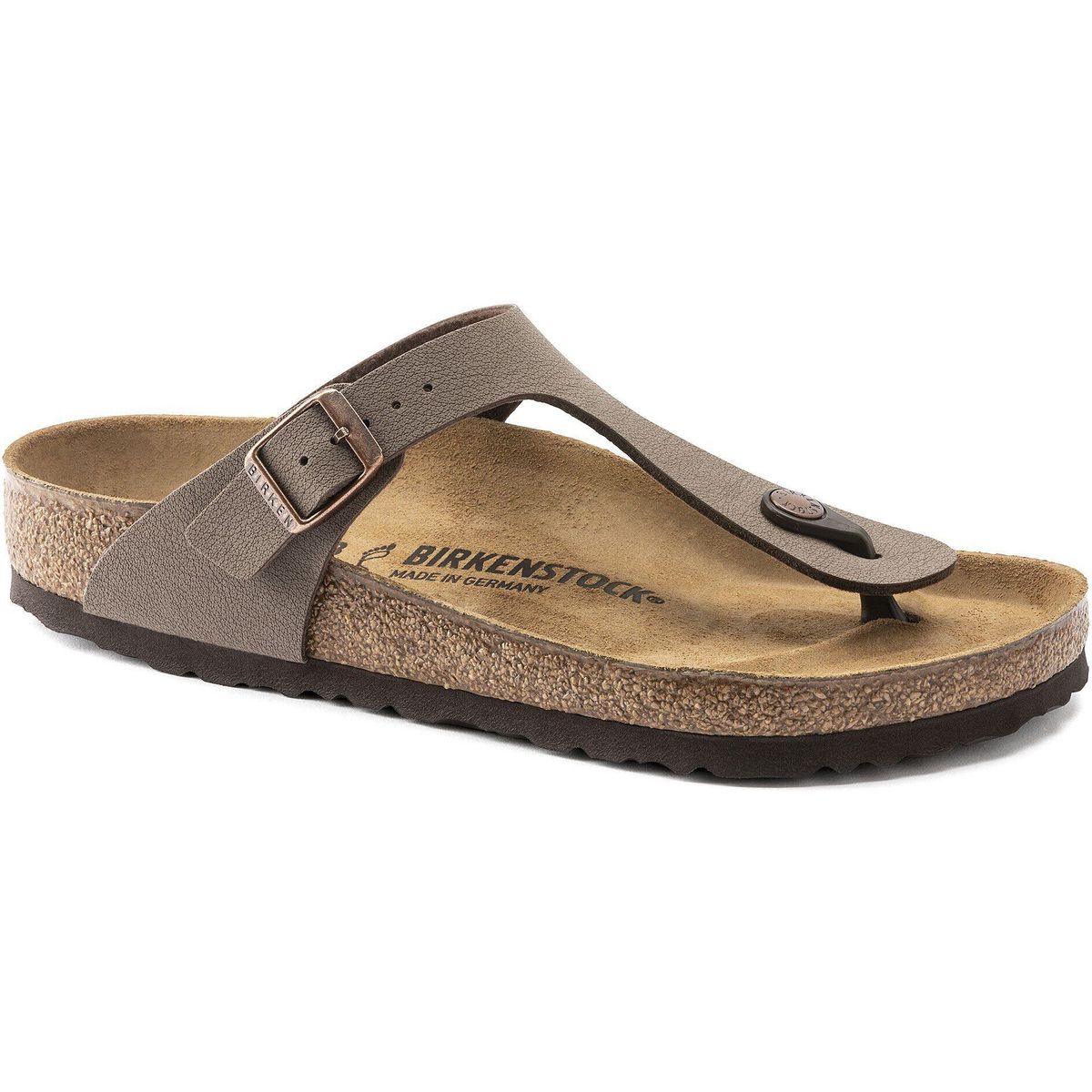 Birkenstock Gizeh Birkibuc Unisex mocca (200) Normal 41 43751-200-41