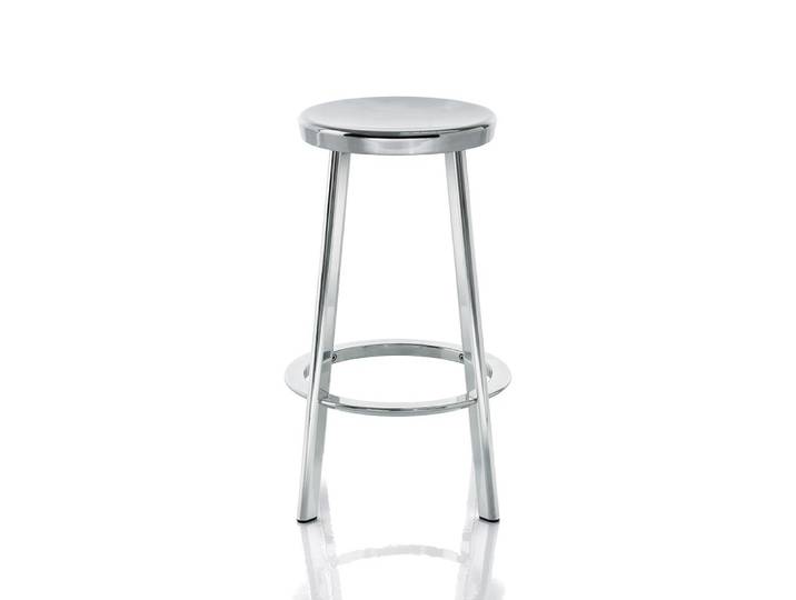 MAGIS tabouret moyen DÉJÀ-VU H 66 cm (Brillant - Aluminium)