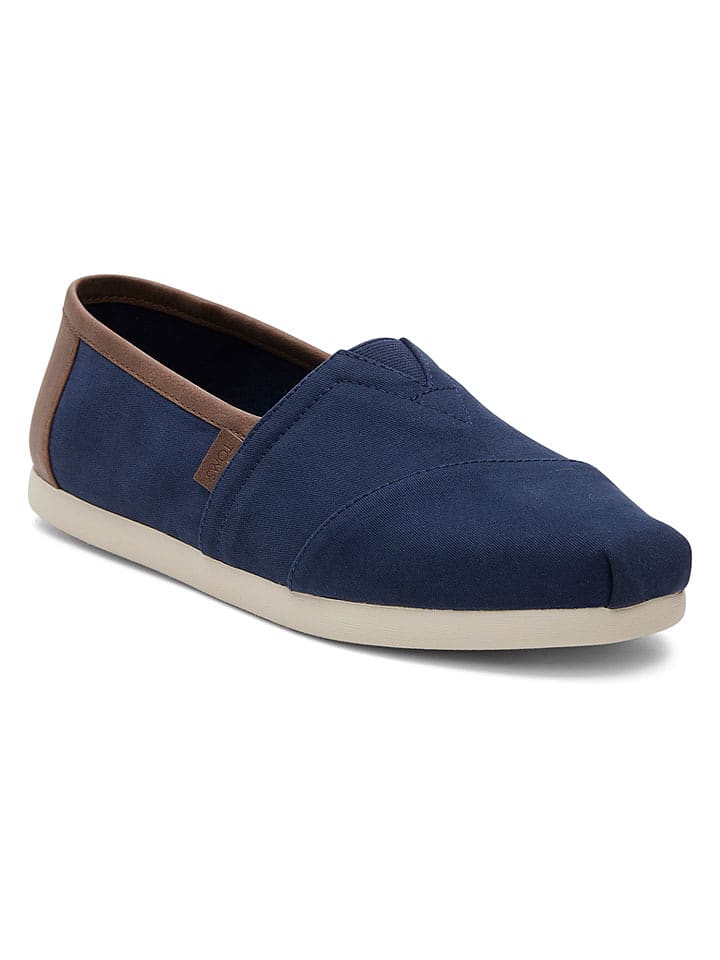 TOMS Slipper in Dunkelblau - 42