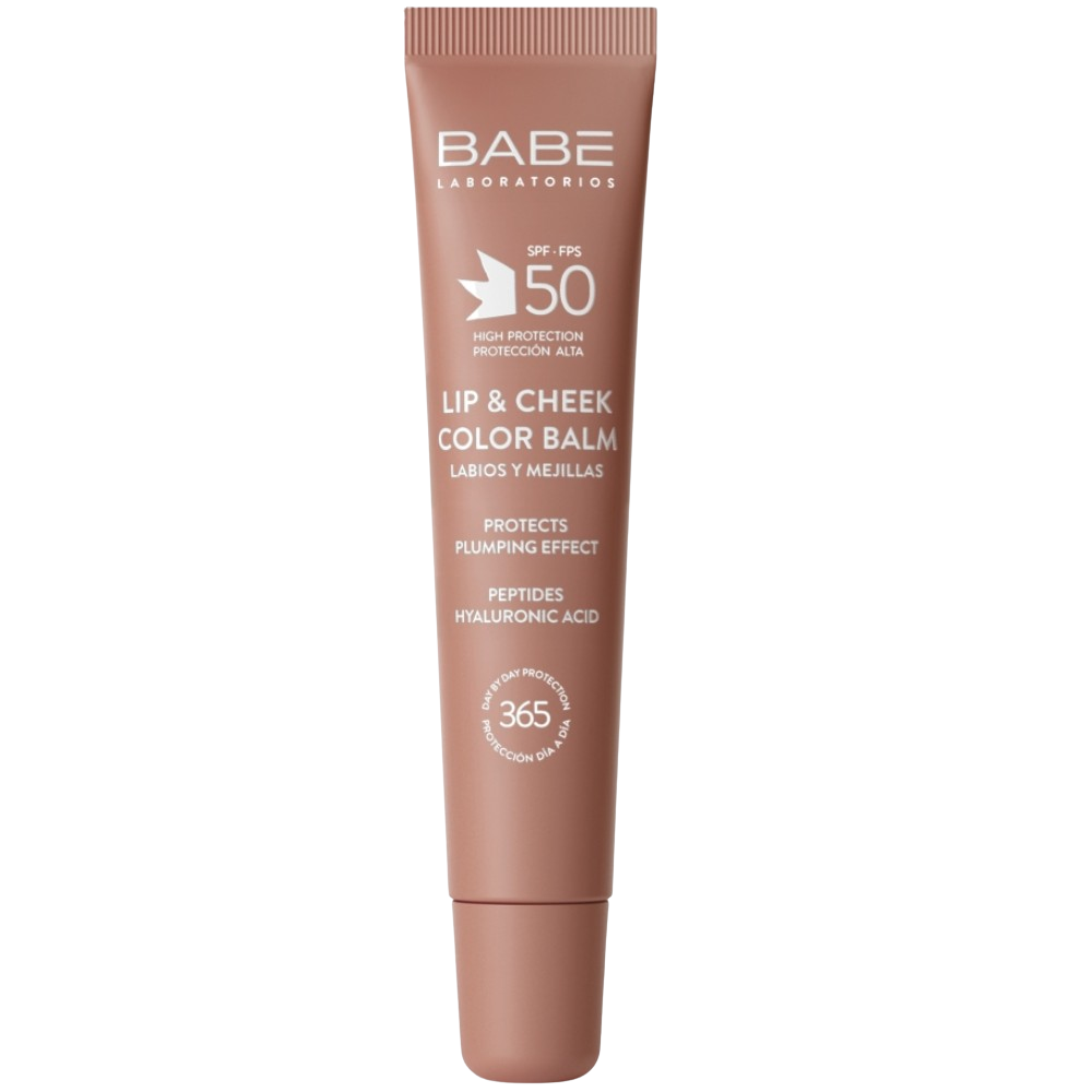 Babé Lip and Cheek Color Balm SPF50 Plumping Effect 20mL Mocha SPF50
