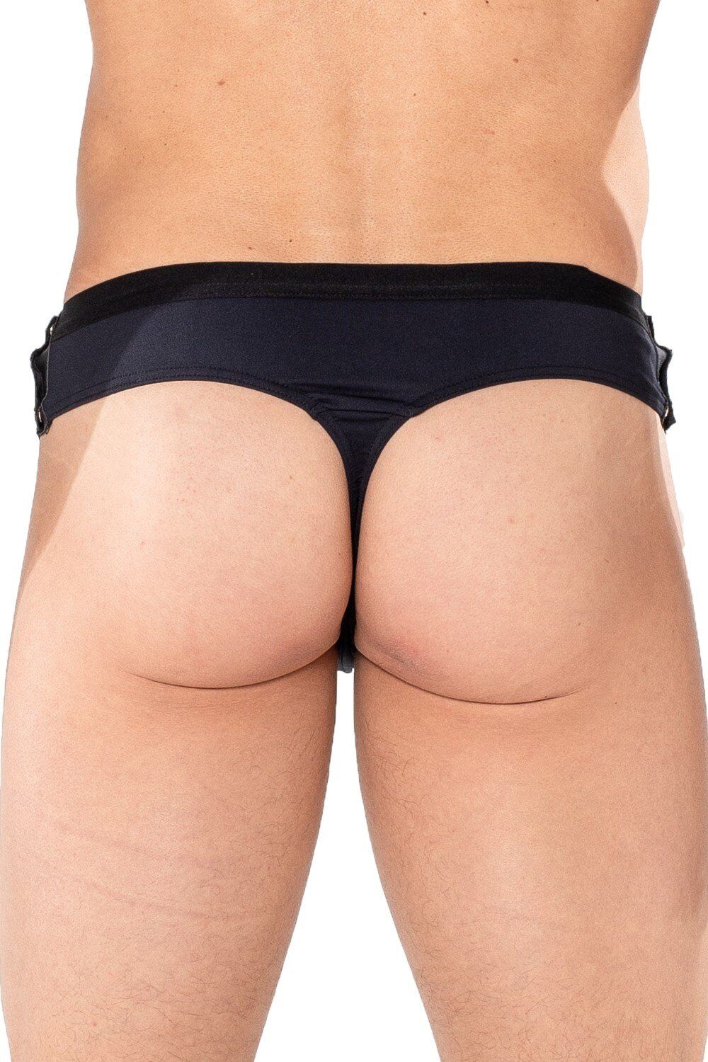 Look Me String noir Jumbo Run - LM2202-57BLK
