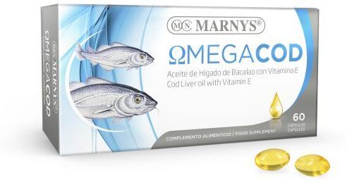Marnys Omegacod Cod Liver Oil 60 pearls x 510 mg