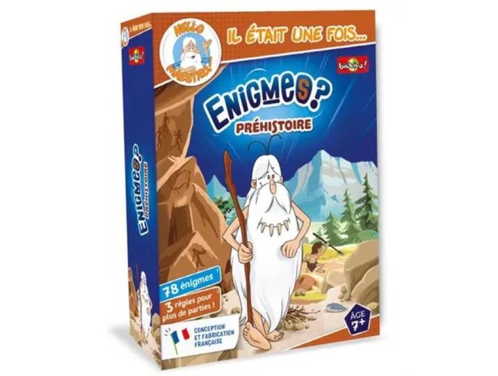Il était une fois... énigmes préhistoire (Coffret)