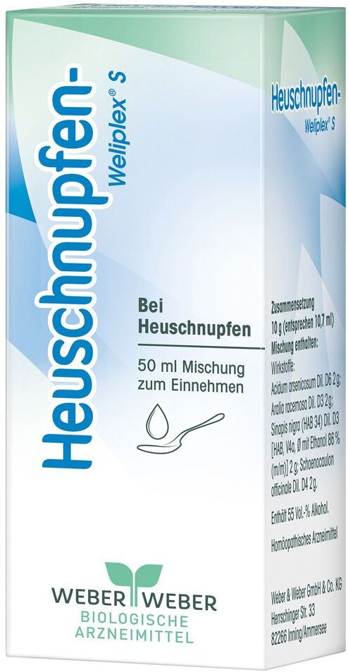 Heuschnupfen-Weliplex Heuschnupfen Weliplex S Mischung 50 ml