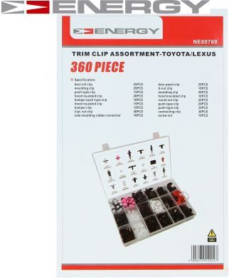 Energy Halteclipsatz, Karosserie Ne00769 Für Nissan Toyota