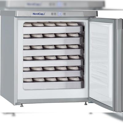 NORDCAP Rückstellprobenschrank RGS 120, 70 Liter, silber