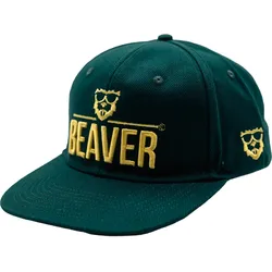 Beaver Golf Cap Bio-Flat Snapback, gruen