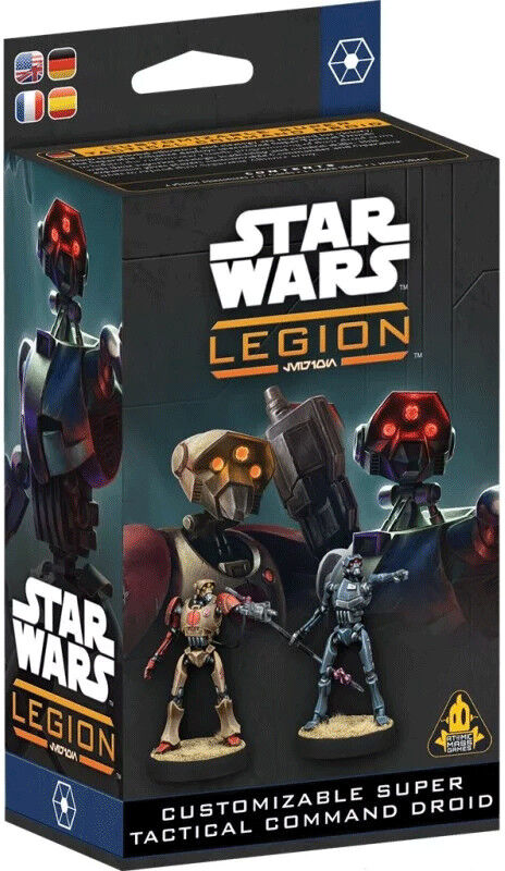 Atomic Star Wars Legion - Customizable Super Tactical Command Droid