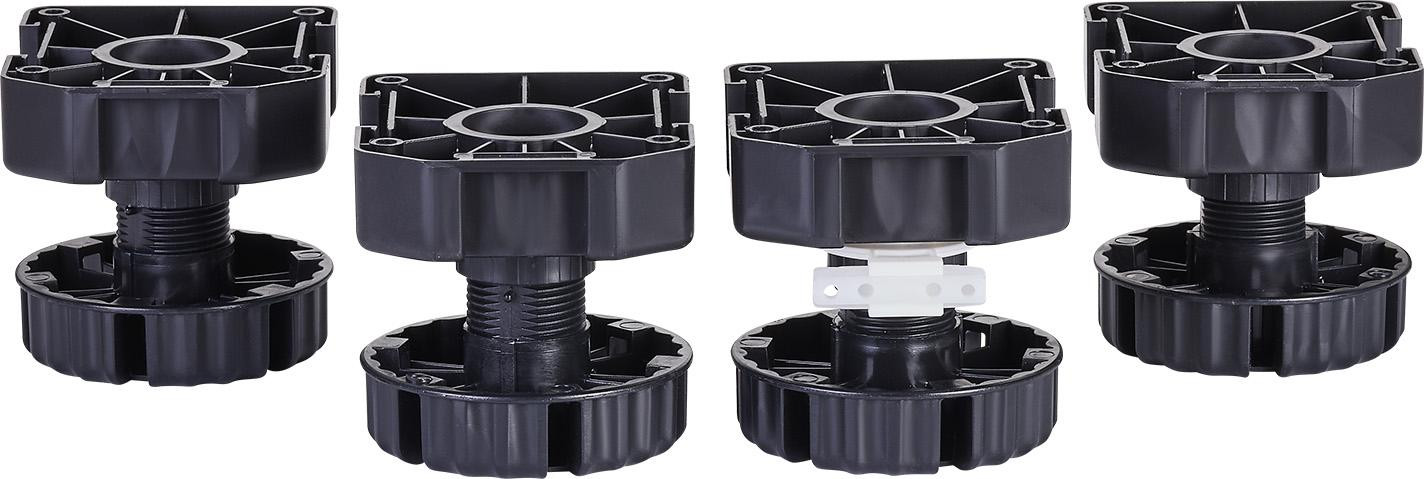 SO-TECH Set van 4 verstelbare voetstukken, 75 mm