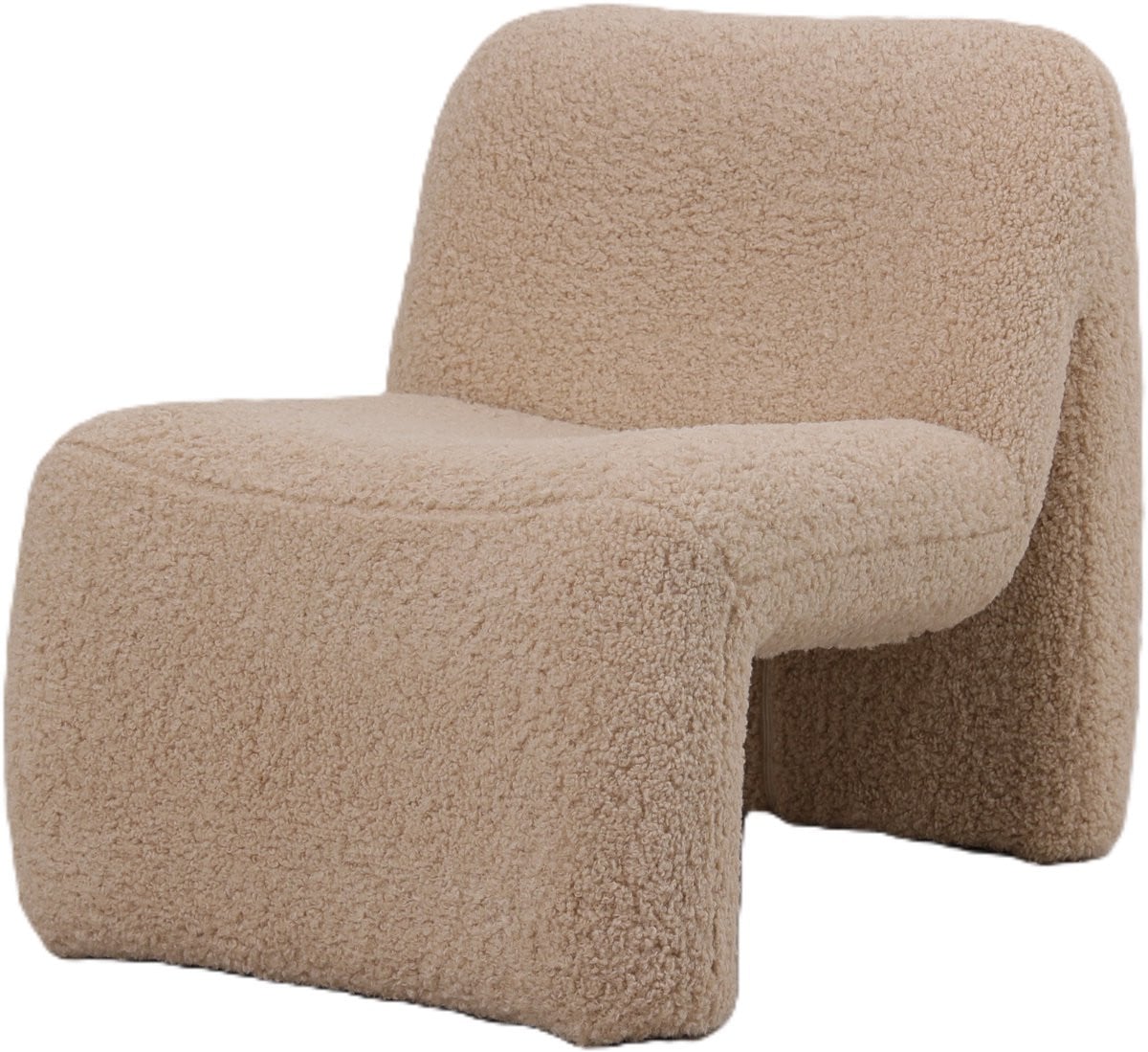 PTMD Oslo Fauteuil Teddy Beige Modern