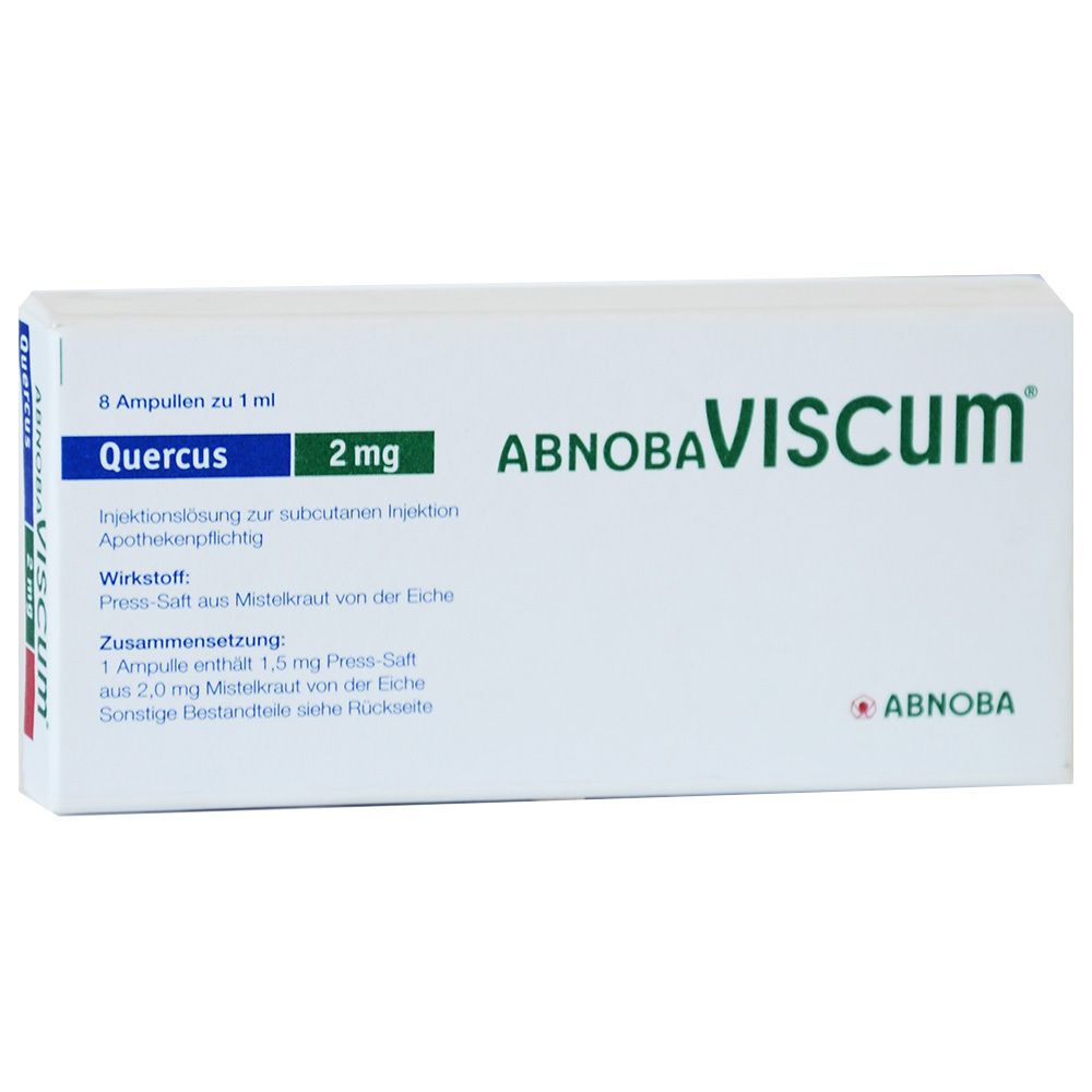 Abnobaviscum Quercus 2 mg Ampullen 8 St