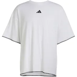 adidas Climacool Graphic Trainingsshirt Herren KX9353 - white XL