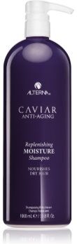 Alterna Caviar Anti-Aging Replenishing Moisture champô hidratante para cabelo seco 1000 ml. Caviar Anti-Aging Replenishing Moisture