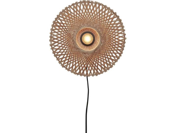 GOOD&MOJO Wandlamp Kalimantan - Bamboe - Ø30cm - Binnen Modern