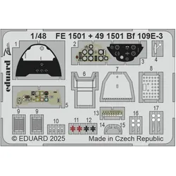 Eduard Bf 109E-3 HOBBY BOSS