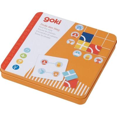 Goki 56657 - Legespiel Finde den Weg