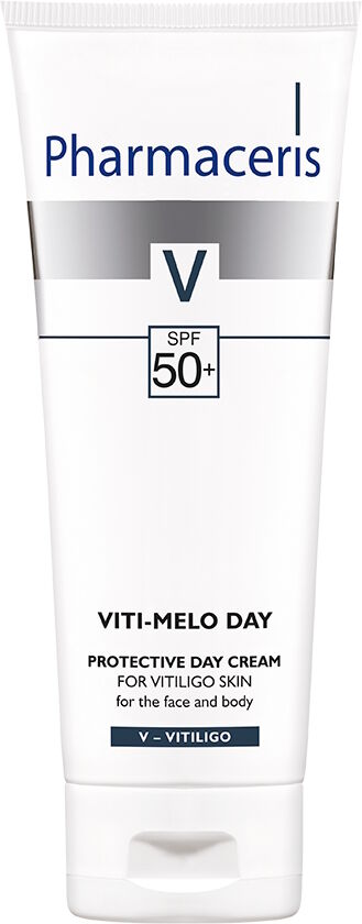 Pharmaceris V Viti-Melo Day beskyttende dagcreme til ansigt og krop SPF50+ 75 ml